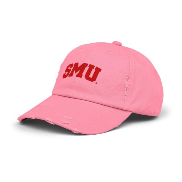 SMU Mustangs Unisex Distressed Cap - Image 18