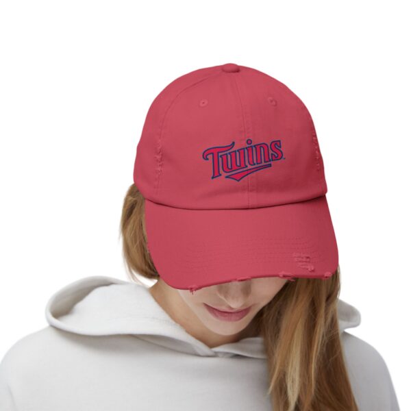 Minnesota Twins Unisex Distressed Cap - Image 24