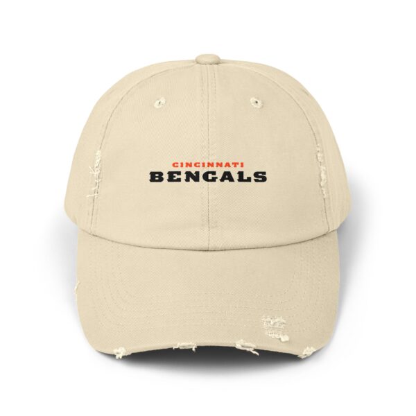 Cincinnati Bengals Unisex Distressed Cap