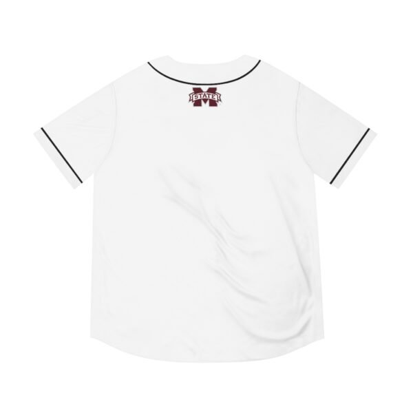 Mississippi State Bulldogs Men's Baseball Jersey - Image 2