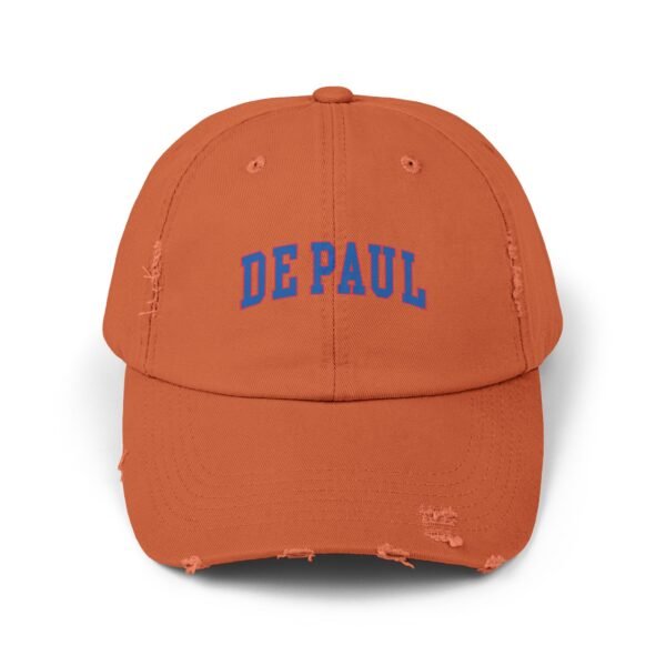 DePaul Blue Demons Unisex Distressed Cap - Image 5