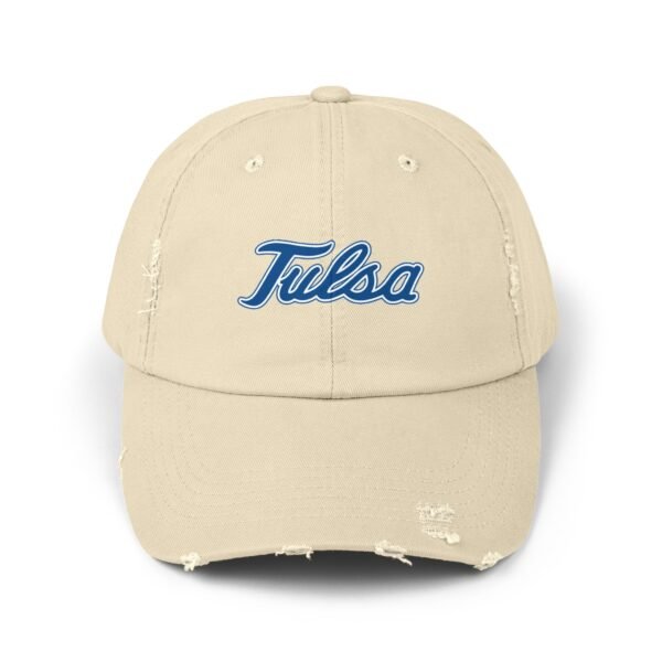Tulsa Golden Hurricane Unisex Distressed Cap