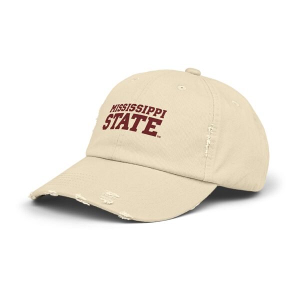 Mississippi State Bulldogs Unisex Distressed Cap - Image 2