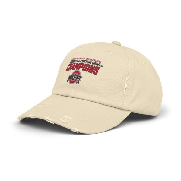 Ohio State Buckeyes 2025 National Champions Unisex Distressed Cap - Image 2