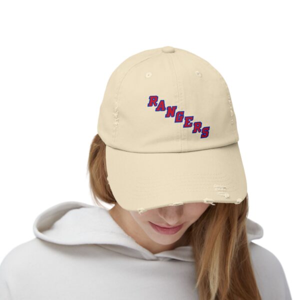 New York Rangers Unisex Distressed Cap - Image 4