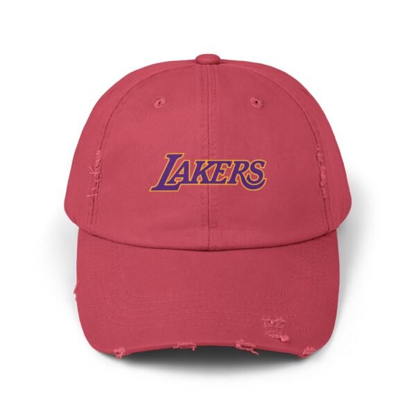 Los Angeles Lakers Unisex Distressed Cap - Image 21