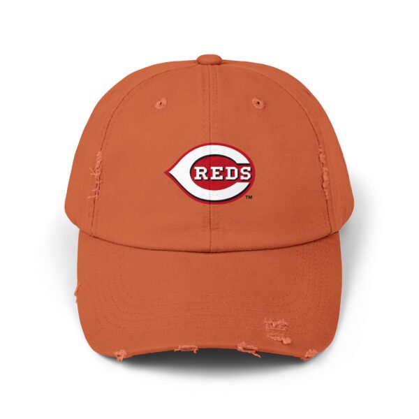 Cincinnati Reds Unisex Distressed Cap - Image 5