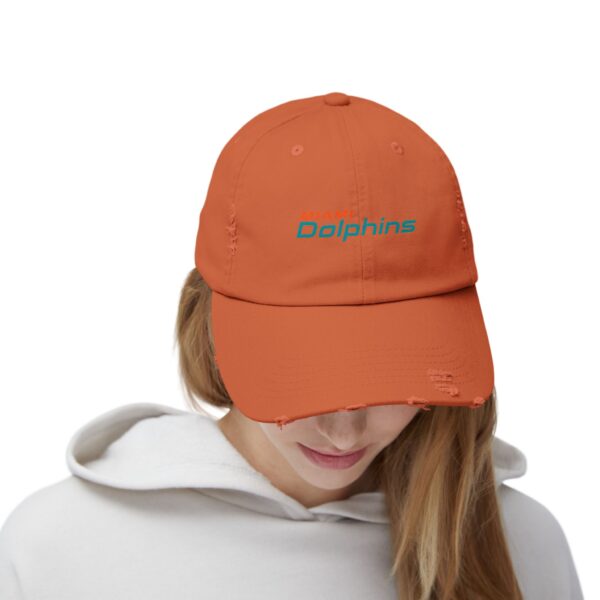 Miami Dolphins Unisex Distressed Cap - Image 12