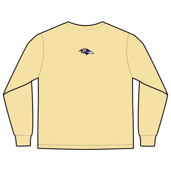 Baltimore Ravens Unisex Long Sleeve Pocket T-Shirt - Image 4