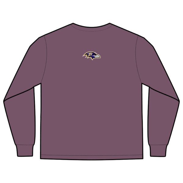 Baltimore Ravens Unisex Long Sleeve Pocket T-Shirt - Image 2