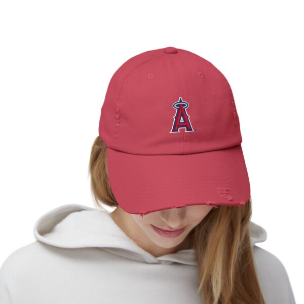 Los Angeles Angels Unisex Distressed Cap - Image 24