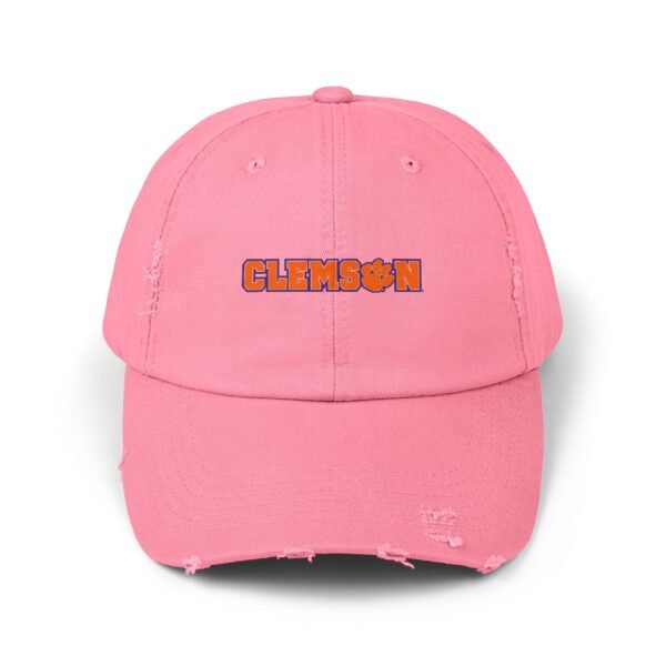 Clemson Tigers Unisex Distressed Cap - Image 17