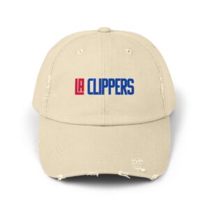 LA Clippers Unisex Distressed Cap