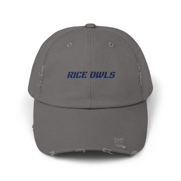 Rice Owls Unisex Distressed Cap - Image 13