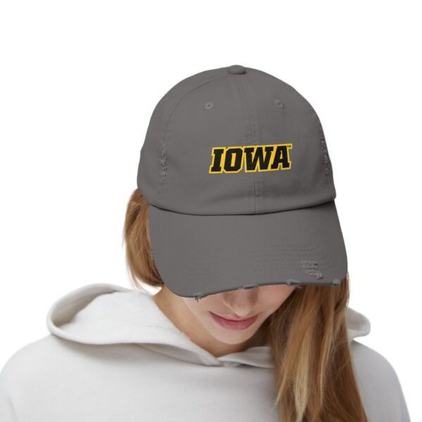 Iowa Hawkeyes Unisex Distressed Cap - Image 16