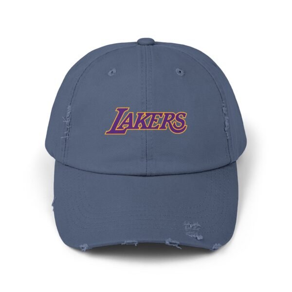 Los Angeles Lakers Unisex Distressed Cap - Image 25