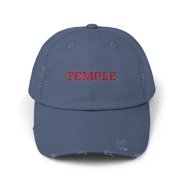 Temple Owls Unisex Distressed Cap - Image 9