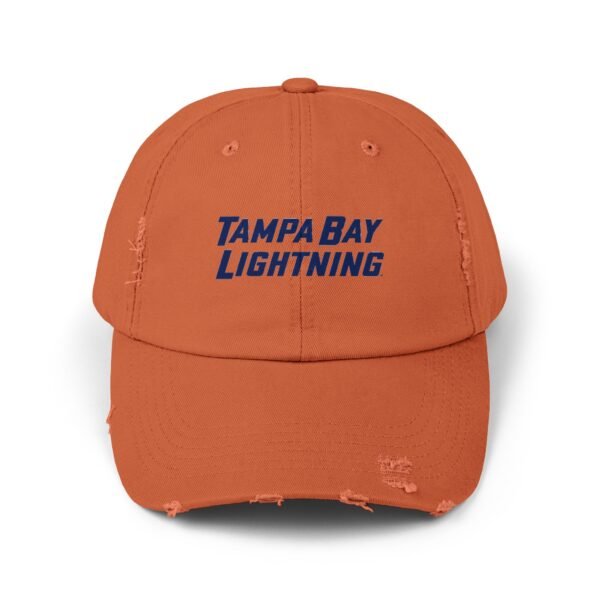 Tampa Bay Lightning Unisex Distressed Cap - Image 5