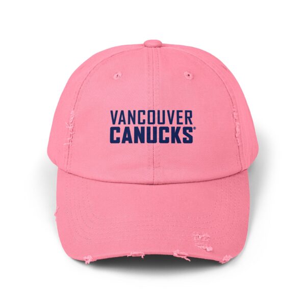 Vancouver Canucks Unisex Distressed Cap - Image 17
