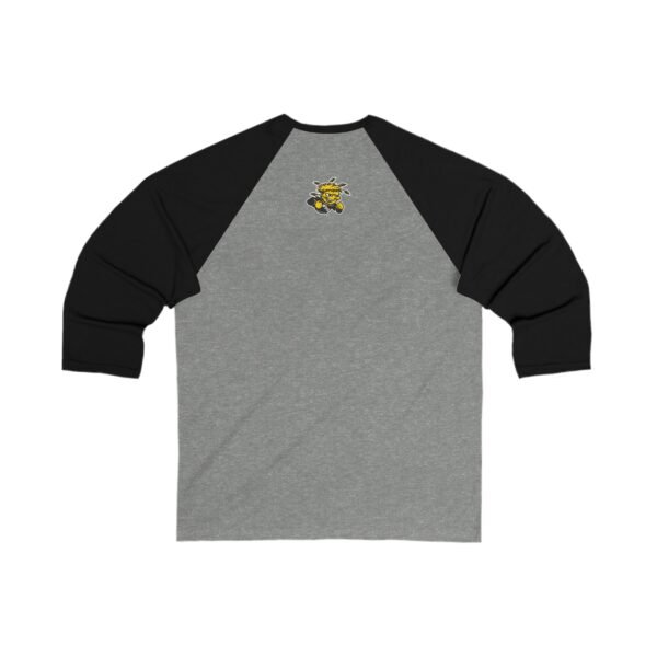Wichita State Shockers Unisex 34 Sleeve Baseball Tee - Image 4