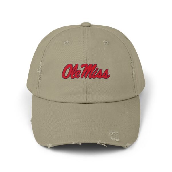Ole Miss Rebels Unisex Distressed Cap - Image 5