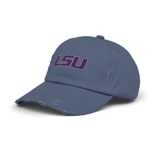LSU Tigers Unisex Distressed Cap - Image 10