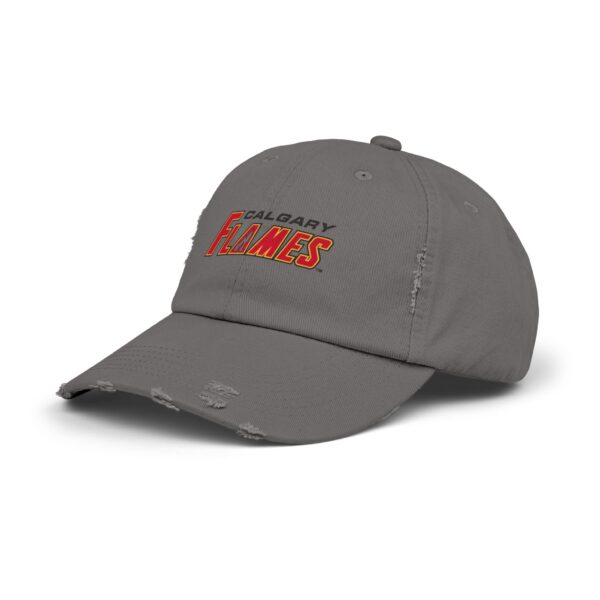 Calgary Flames Unisex Distressed Cap - Image 14
