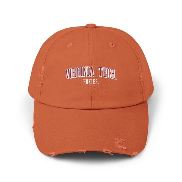 Virginia Tech Hokies Unisex Distressed Cap - Image 5