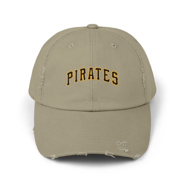 Pittsburgh Pirates Unisex Distressed Cap - Image 9