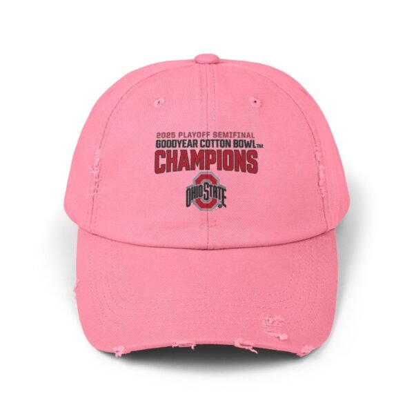 Ohio State Buckeyes 2025 National Champions Unisex Distressed Cap - Image 17