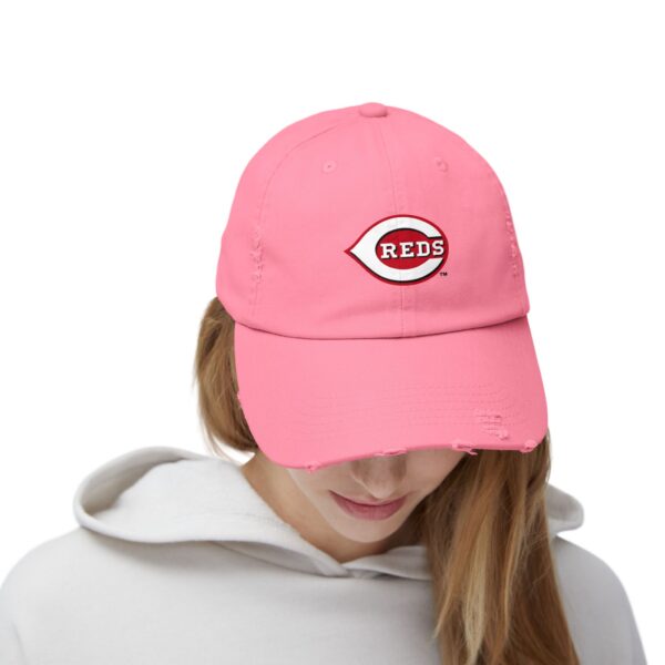 Cincinnati Reds Unisex Distressed Cap - Image 20