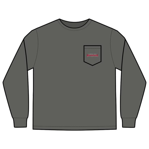 Tampa Bay Buccaneers Unisex Long Sleeve Pocket T-Shirt - Image 3