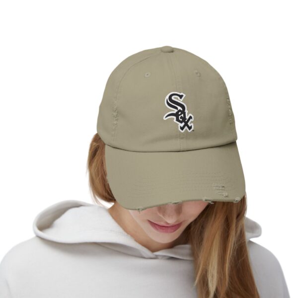 Chicago White Sox Unisex Distressed Cap - Image 12