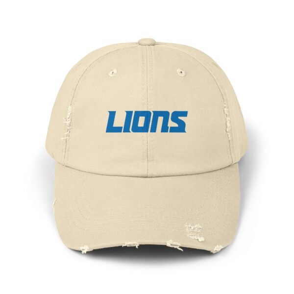 Detroit Lions Unisex Distressed Cap - Image 5