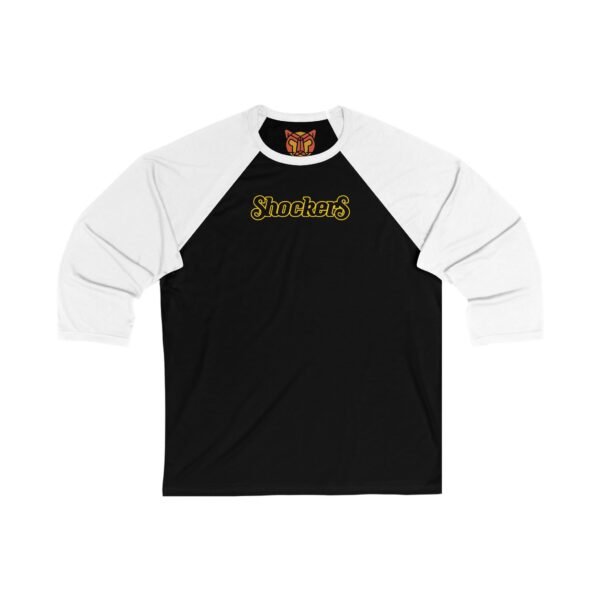 Wichita State Shockers Unisex 34 Sleeve Baseball Tee - Image 3