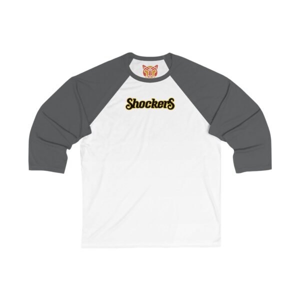 Wichita State Shockers Unisex 34 Sleeve Baseball Tee - Image 5