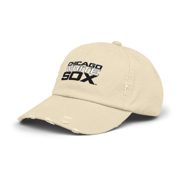 Chicago White Sox Unisex Distressed Cap - Image 2