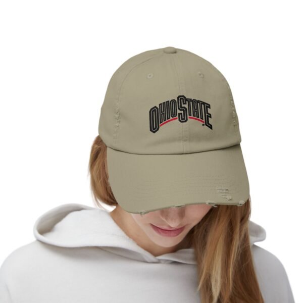 Ohio State Buckeyes Unisex Distressed Cap - Image 12