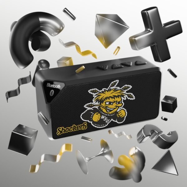 Wichita State Shockers Jabba Bluetooth Speaker - Image 4
