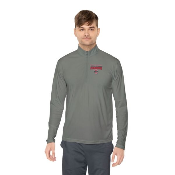 Ohio State Buckeyes 2025 National Champions Unisex Quarter-Zip Pullover - Image 4
