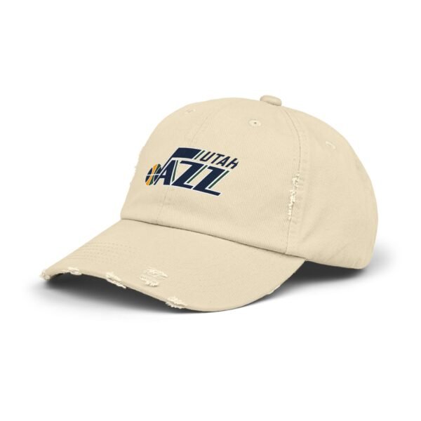 Utah Jazz Unisex Distressed Cap - Image 2