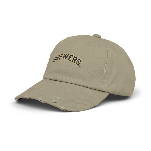 Milwaukee Brewers Unisex Distressed Cap - Image 10