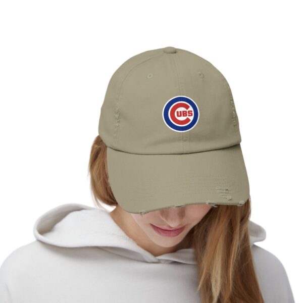 Chicago Cubs Unisex Distressed Cap - Image 12