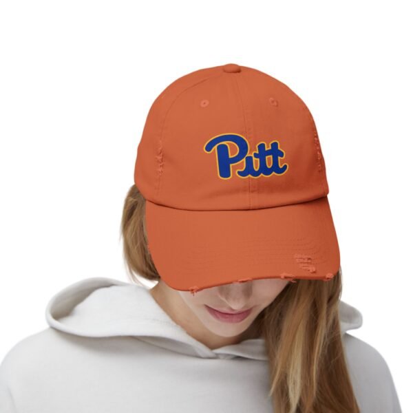 Pittsburgh Panthers Unisex Distressed Cap - Image 8