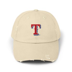 Texas Rangers Unisex Distressed Cap