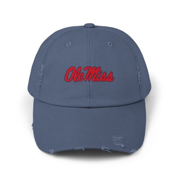 Ole Miss Rebels Unisex Distressed Cap - Image 9