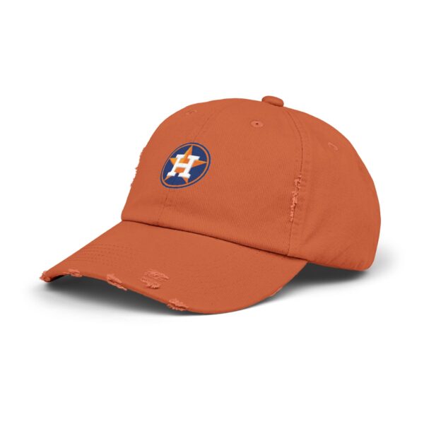 Houston Astros Unisex Distressed Cap - Image 6