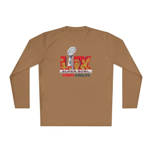 Kansas City Chiefs vs Philadelphia Eagles 2025 Super Bowl LIX Unisex Lightweight Long Sleeve Tee - Image 45