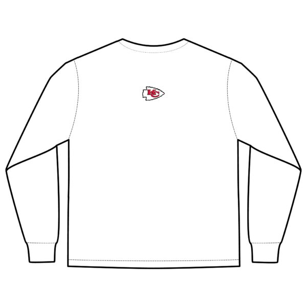 Kansas City Chiefs Unisex Long Sleeve Pocket T-Shirt - Image 4