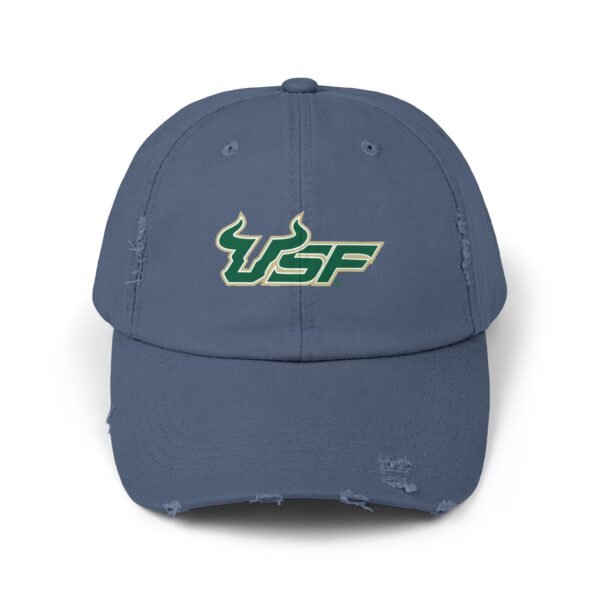 South Florida Bulls Unisex Distressed Cap - Image 9